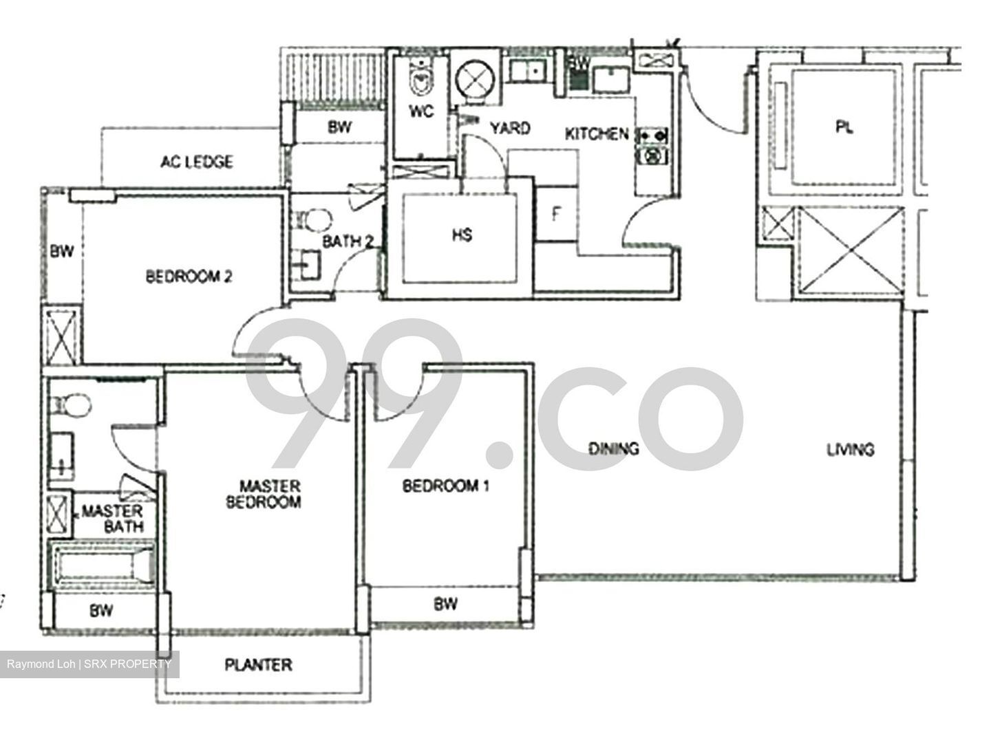 Floridian (D21), Condominium - For Rent