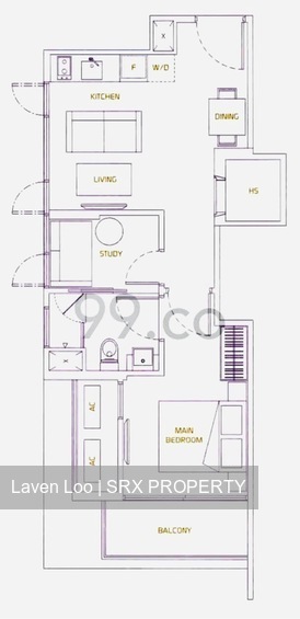 VA Residences (D12), Apartment - For Rent