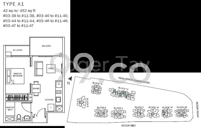 1 Bed Condo for Rent in The Glades