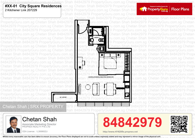 City Square Residences (D8), Condominium - For Rent