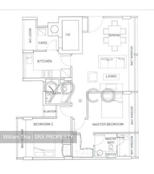 East Galleria (D15), Apartment - For Rent