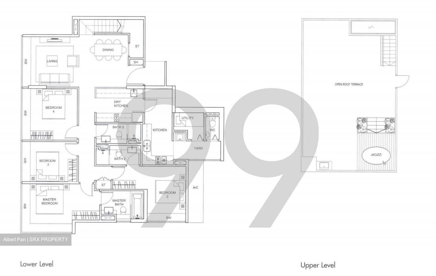 Wilkie Studio (D9), Apartment - For Rent