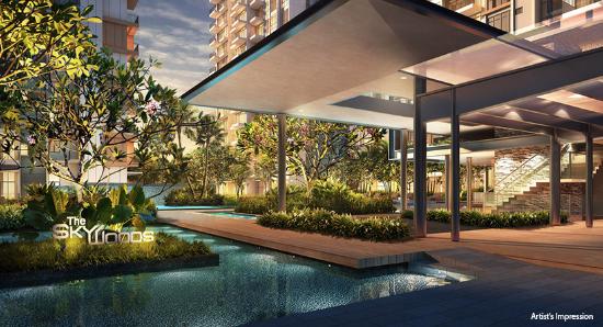 The Skywoods (D23), Condominium - For Rent