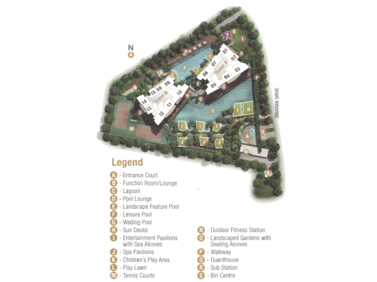 Soleil @ Sinaran (D11), Condominium - For Rent