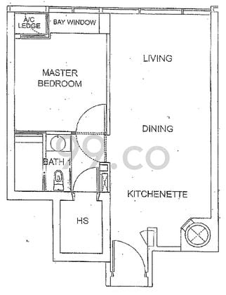 1 Bed Condo for Rent in The Clift