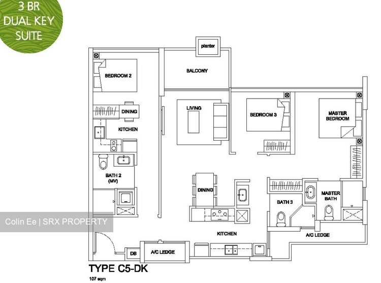The Santorini (D18), Condominium - For Rent