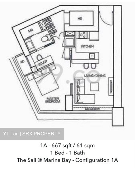 The Sail @ Marina Bay (D1), Apartment - For Rent