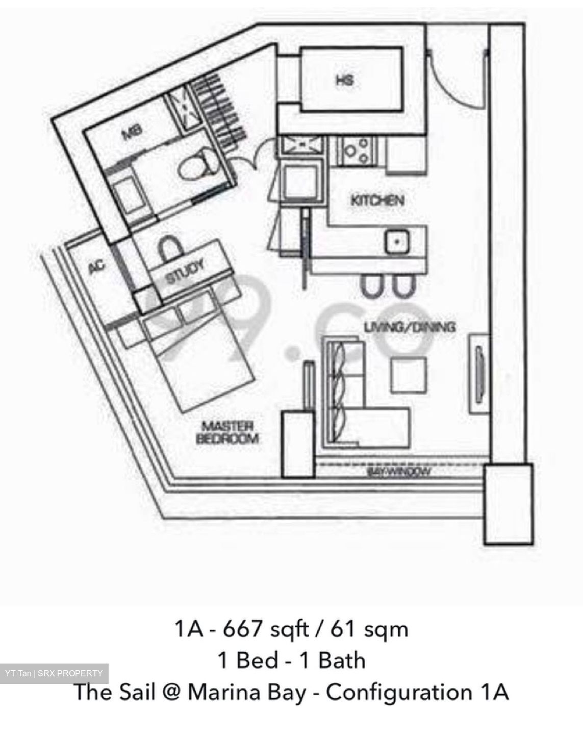 The Sail @ Marina Bay (D1), Apartment - For Rent