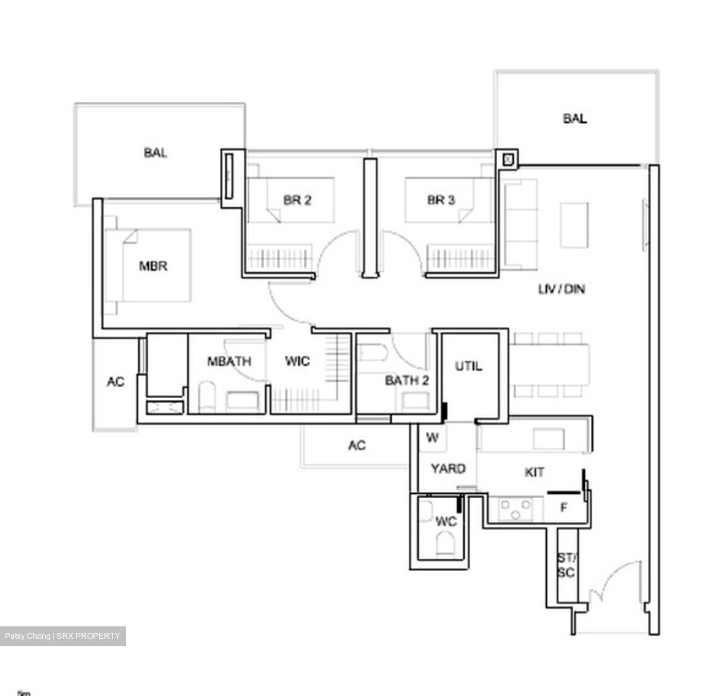 Sky Vue (D20), Condominium - For Rent