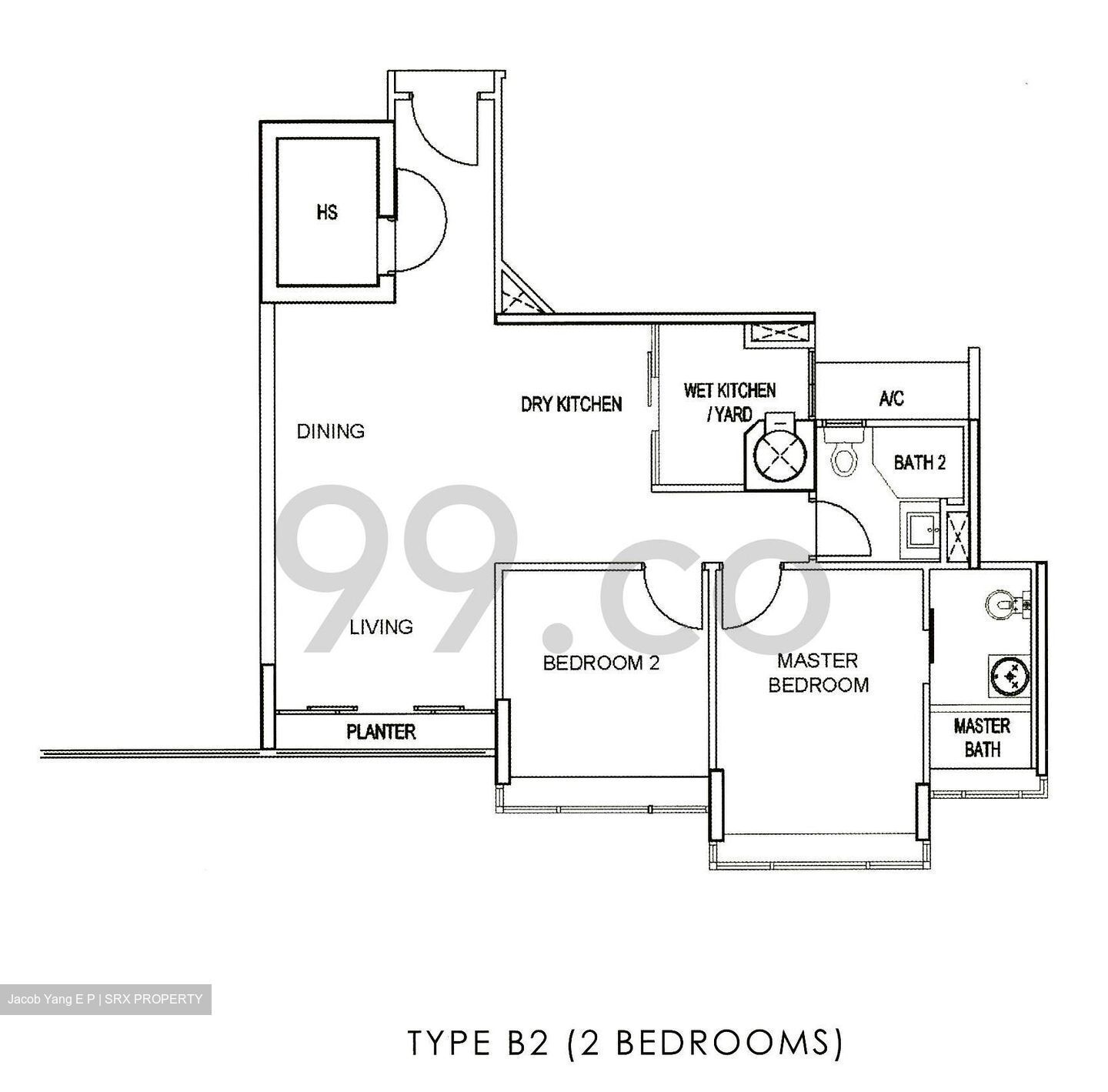 Vida (D9), Apartment - For Rent