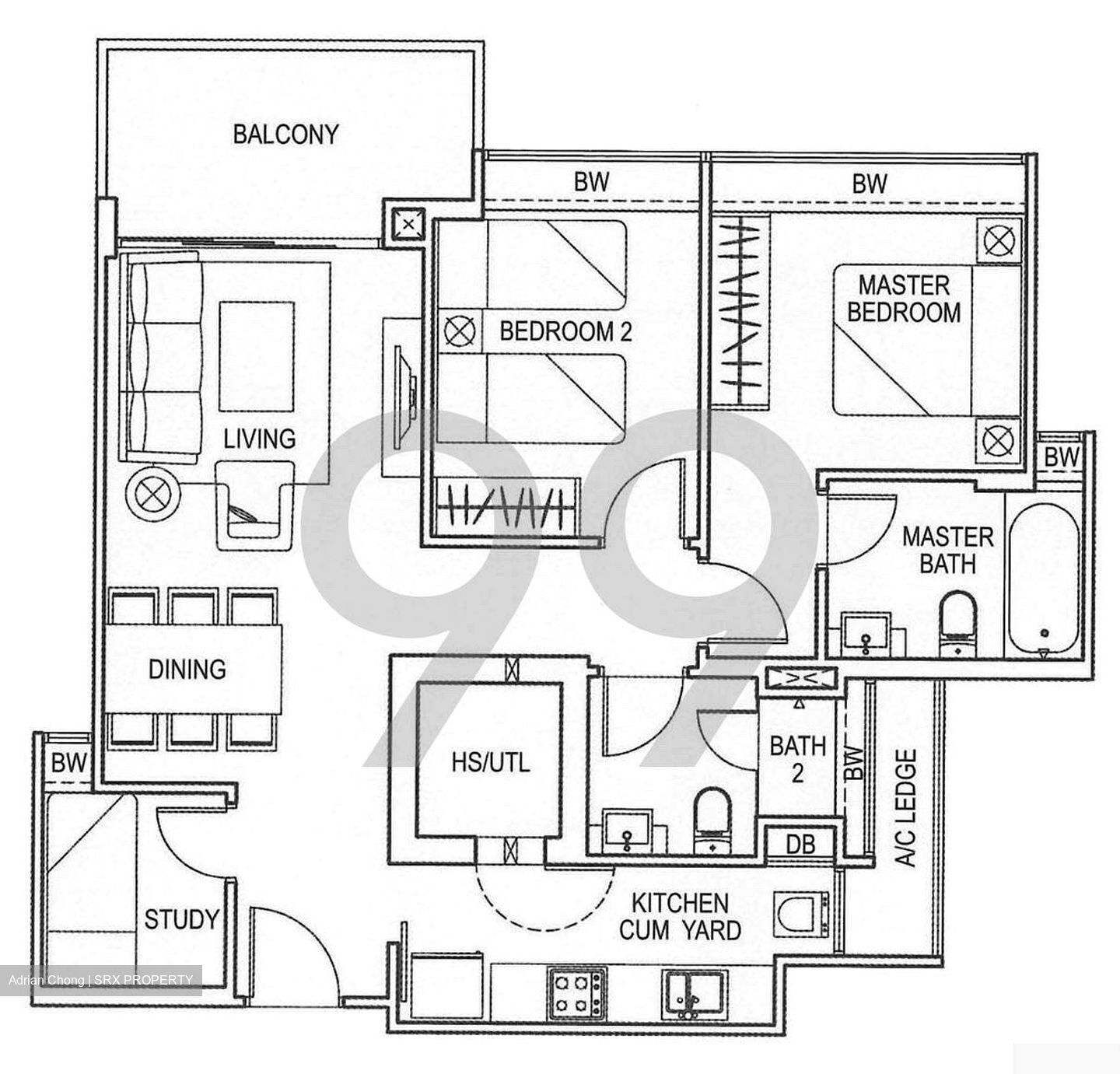 The Amarelle (D15), Apartment - For Rent