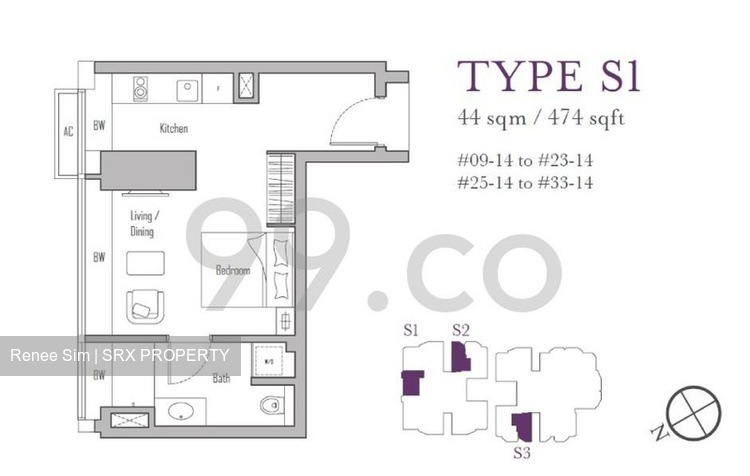 V On Shenton (D1), Apartment - For Rent