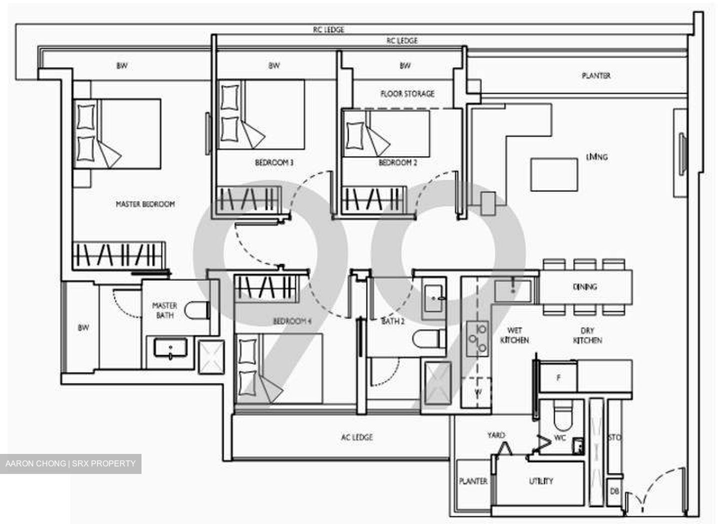 d'Nest (D18), Condominium - For Rent