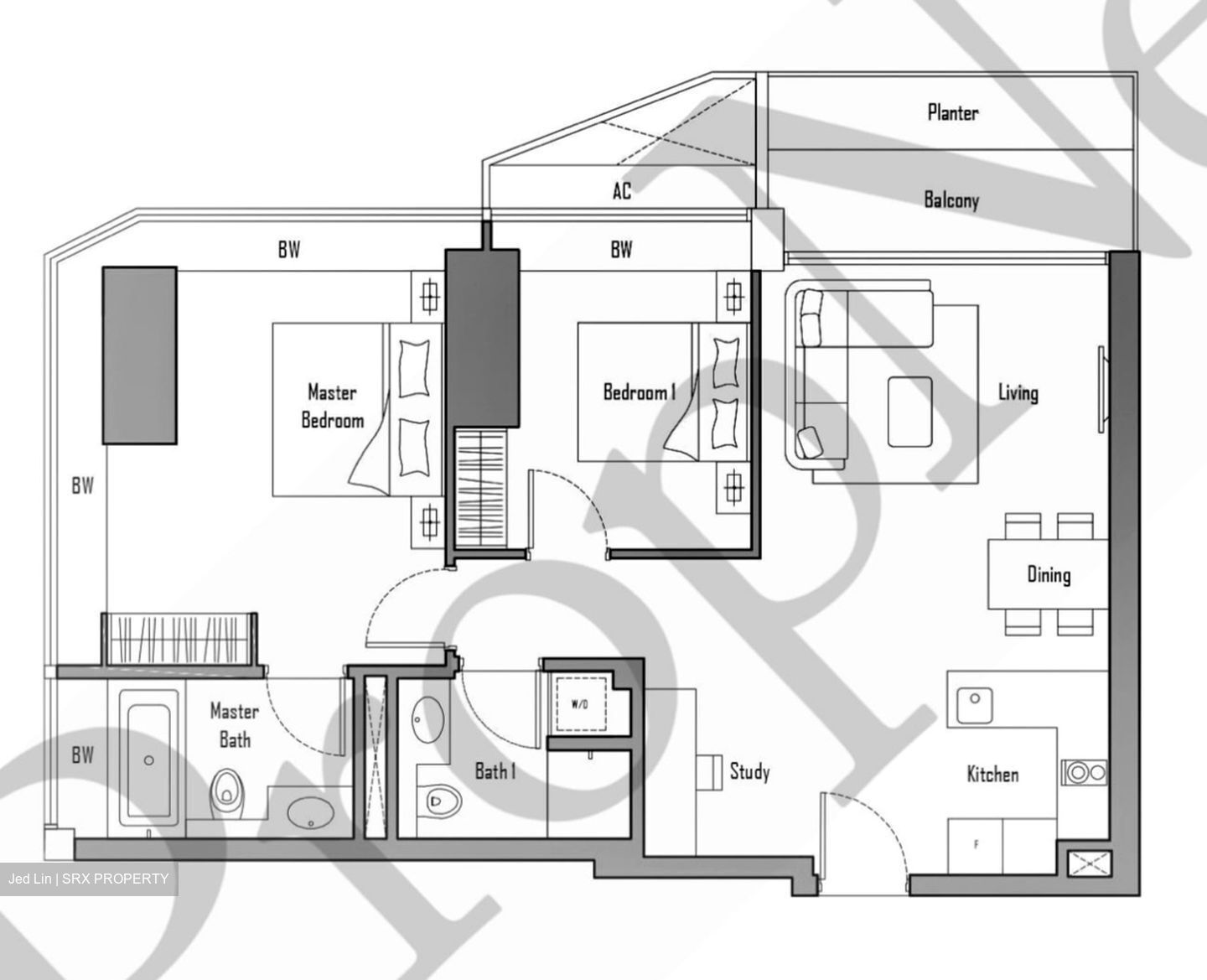 V On Shenton (D1), Apartment - For Rent