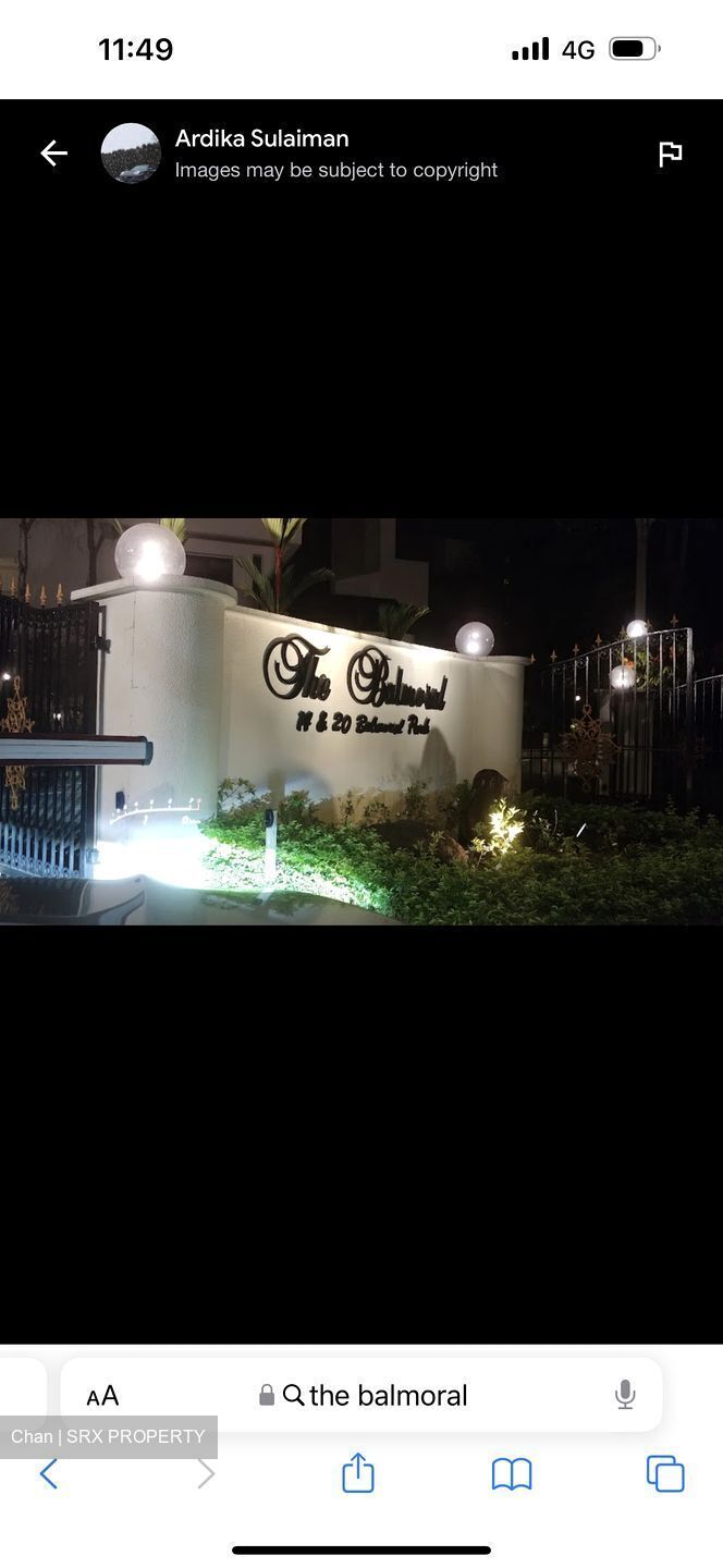 The Balmoral (D10), Condominium - For Rent