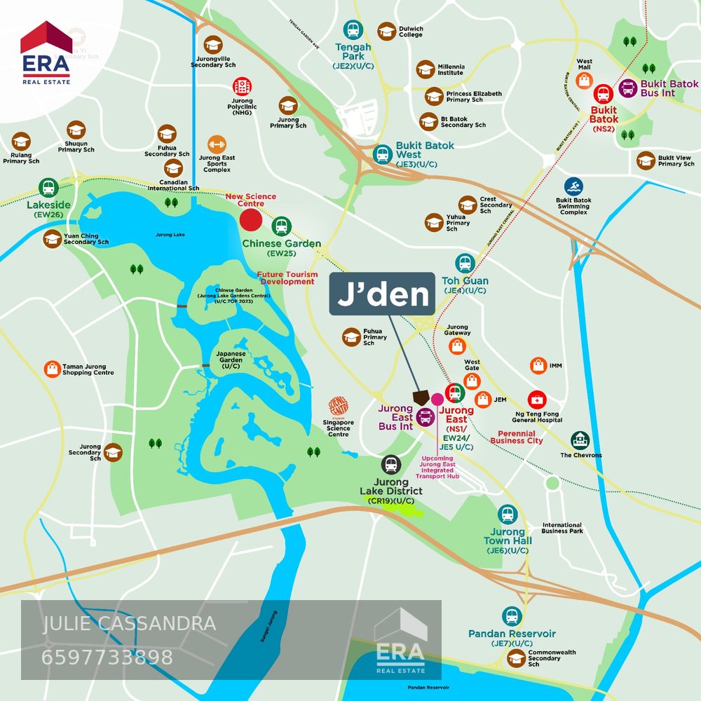 JURONG EAST CENTRAL 1 J'DEN 出售