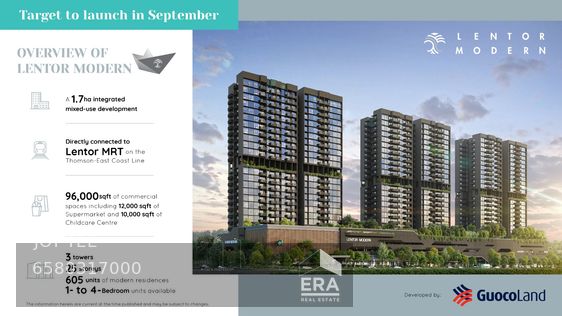 LENTOR CENTRAL LENTOR MODERN 出售